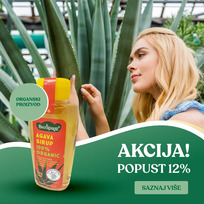 Uživaj u nežnoj slatkoći sirupa od agave i prirodnom ukusu.