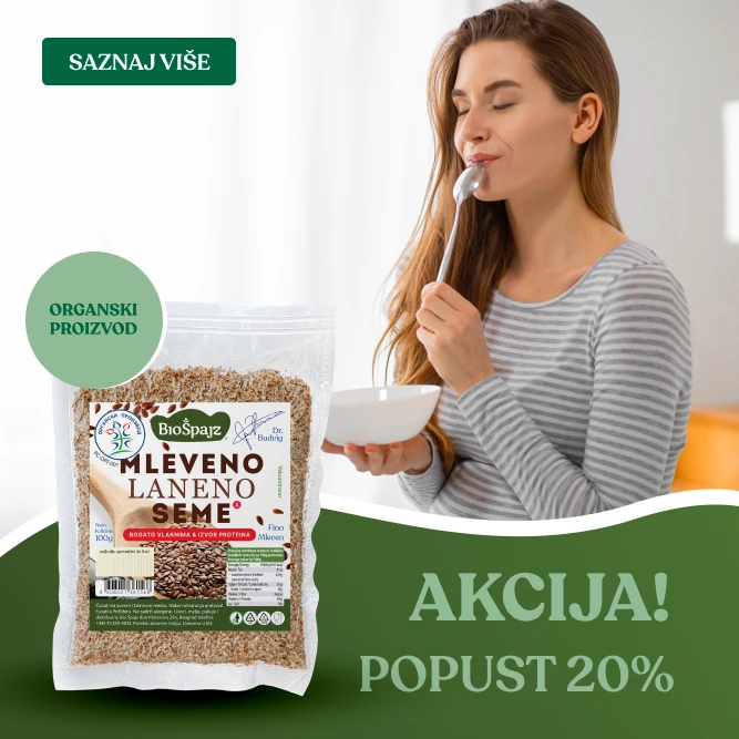 Dodaj mleveni lan u jutarnju kašu i oseti prirodnu energiju.