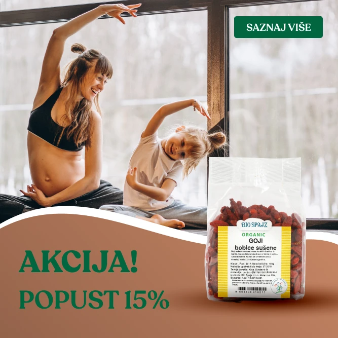 Supervoće u obliku organskih gođi bobica koje jača telo.