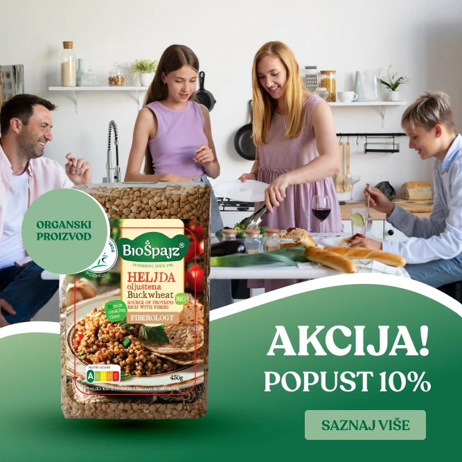 Porodični ručak postaje poseban uz raznovrsna i ukusna jela sa heljdom.