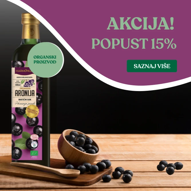 Osveži se i napuni energijom uz matični sok od aronije