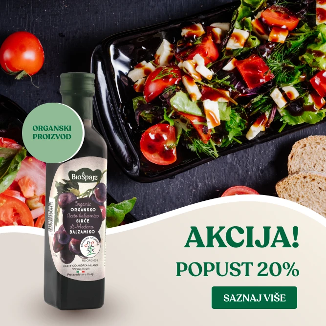 Otkrijte pravi ukus Italije uz naše organsko balzamiko sirće.