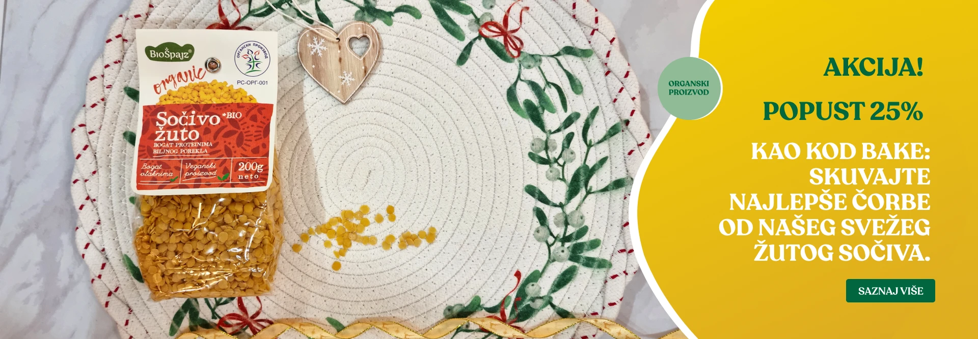 Kao kod bake: skuvajte najlepše čorbe od našeg svežeg žutog sočiva.