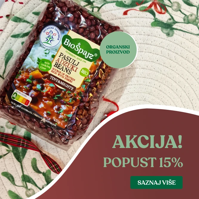 Otkrijte moć azuki pasulja, bogatog proteinima, vlaknima i antioksidansima.