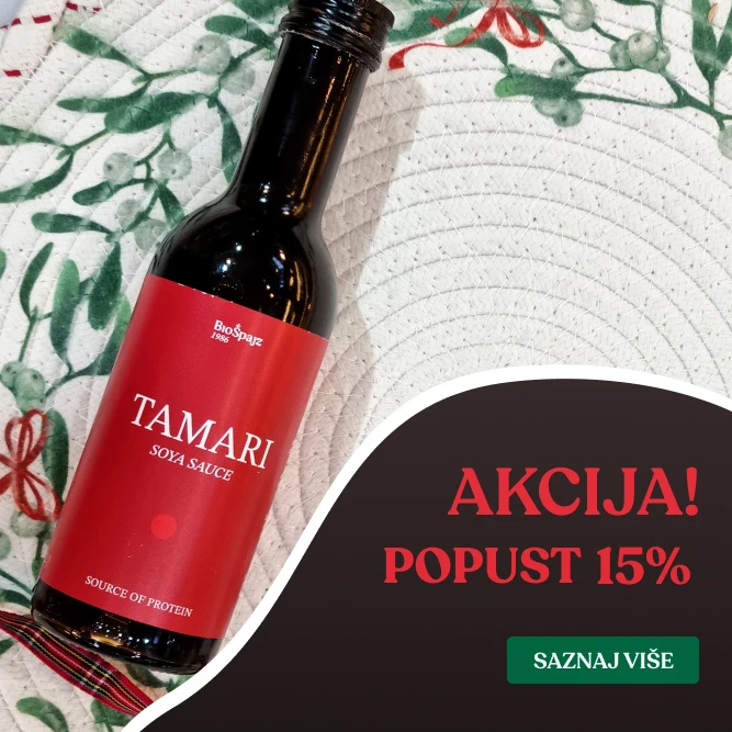 Tamari se koristi u kuvanju i daje jelima divan, blago slankast ukus koji deca posebno vole.