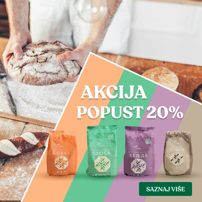 Za posne kolače, hleb i peciva – prirodno, hranljivo i lako za pripremu!