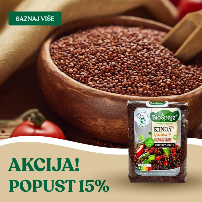 Crvena kinoa – za sve koji žele vitalnost i balans na tanjiru.