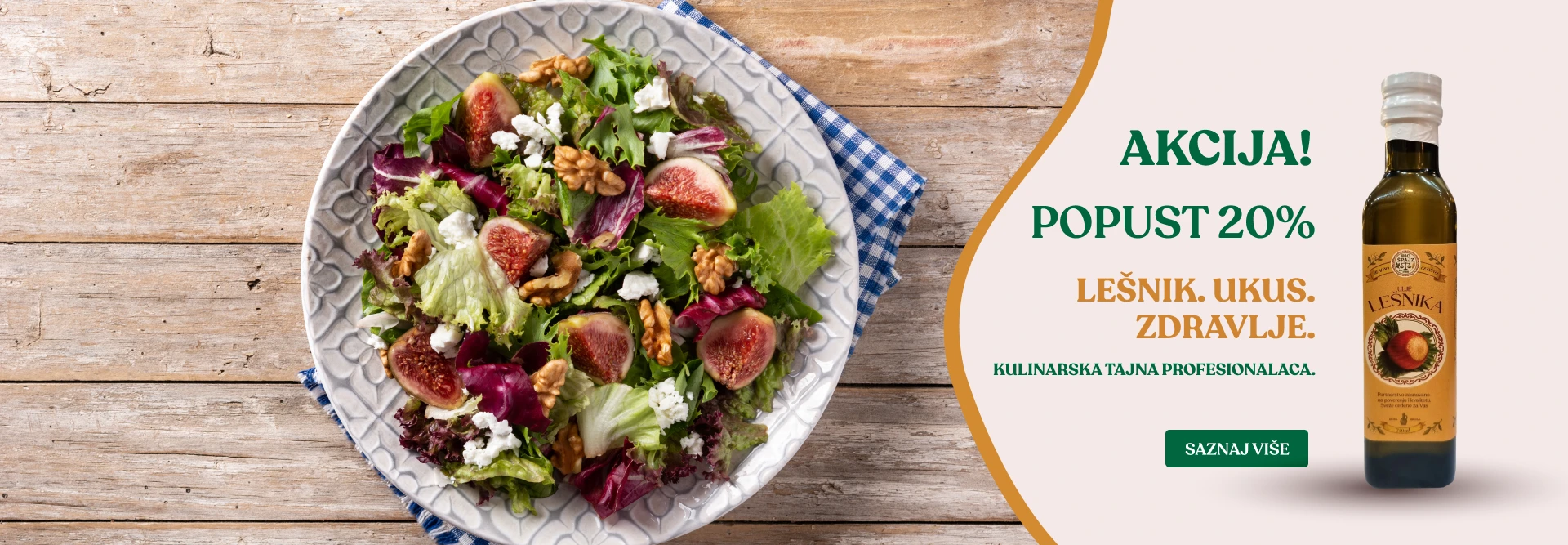 Lešnik. Ukus. Zdravlje. Kulinarska tajna profesionalaca.