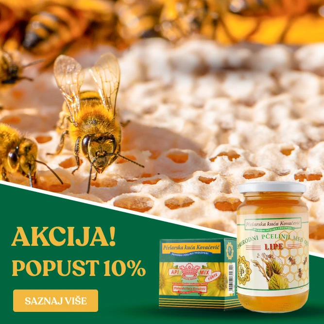 Darovi pčela za zdravlje. Prirodni saveznici za tvoj osmeh i imunitet, sada na akciji.