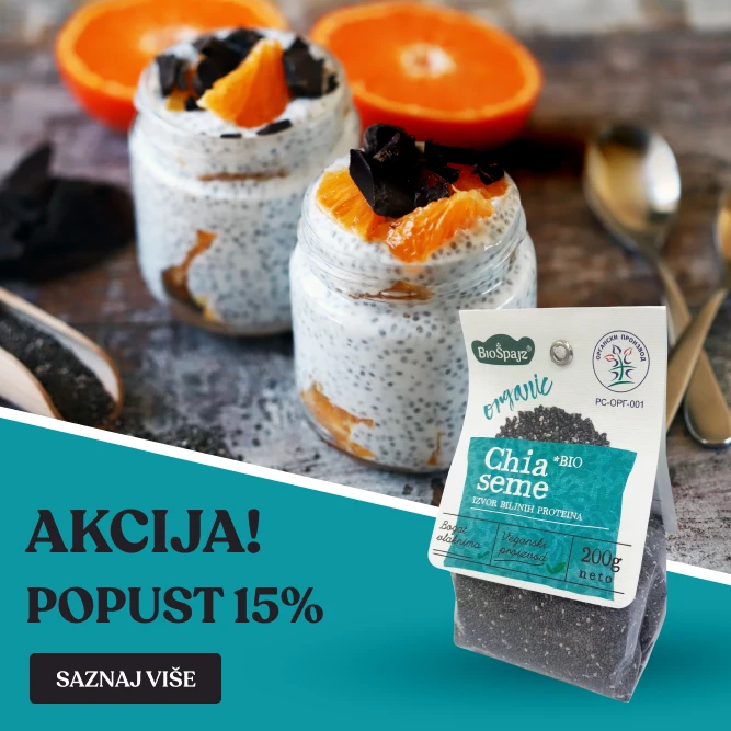 Čija seme je bogato dobrim masnim kiselinama, prirodno hrani telo i puni energijom.