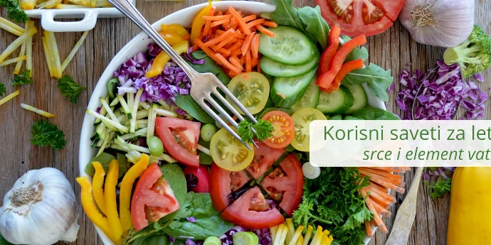 Korisni saveti za leto - srce i element vatre