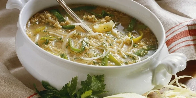 Čorba od prosa i mungo pasulja (bez glutena)