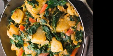 Karfiol, krompir i spanać za hladne dane