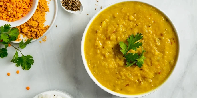 Mirisna čorbica sa žutim sočivom