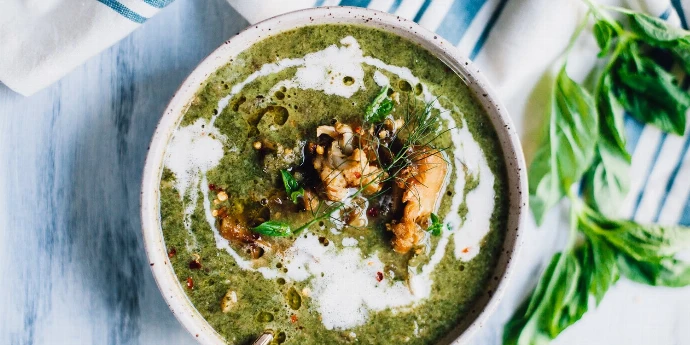 Miso supa s koprivom