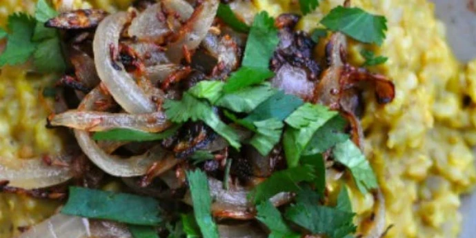 Kičari recept – mungo pasulj, basmati pirinač i gi puter