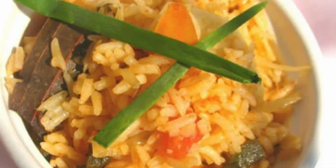 Pirinač na sicilijanski način (za 1 porciju)