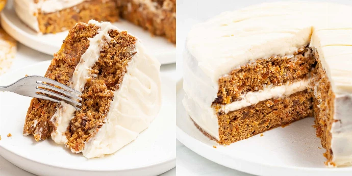 Veganska torta od šargarepe, ananasa i suvog grožđa