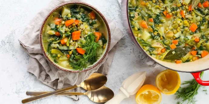 Slatka supa od mungo pasulja