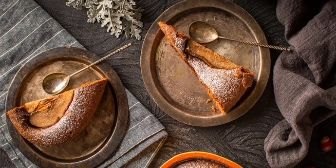 Sočan kolač sa kruškama i orasima