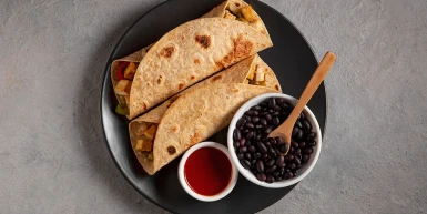 Tofu burito sa prosom – hrskavo, kremasto, neodoljivo!