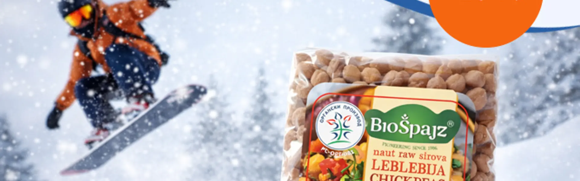 Biljni proteini za vrhunsku snagu. Energija za svaki skok i snaga za sledeći izazov.