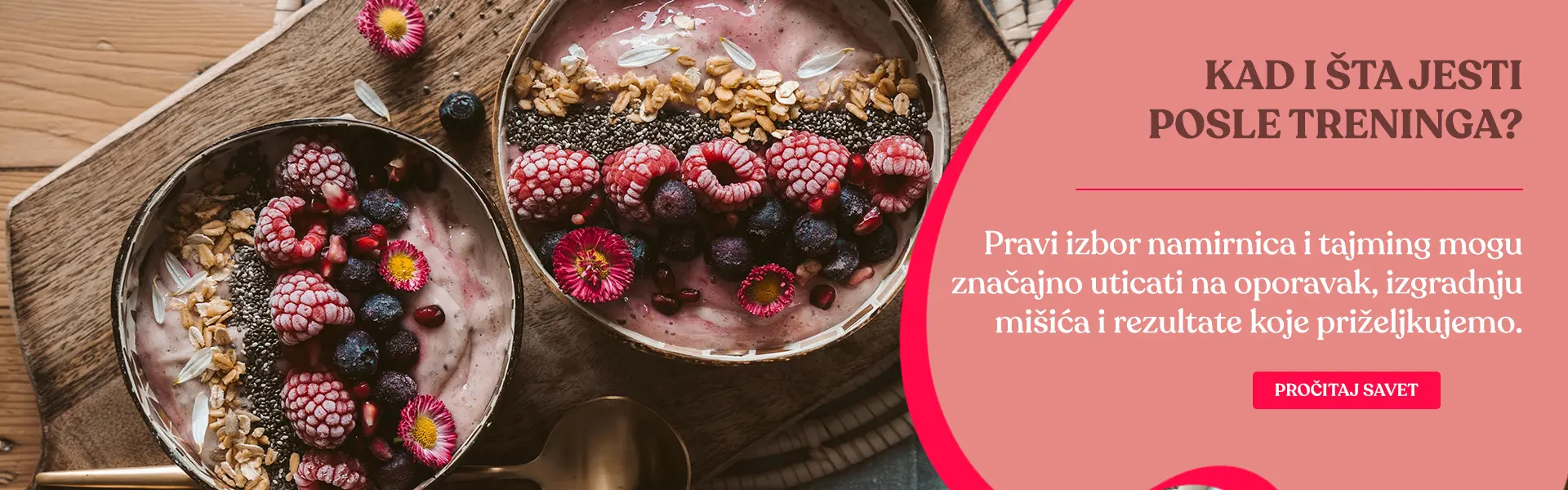 Kad i sta jesti posle treninga