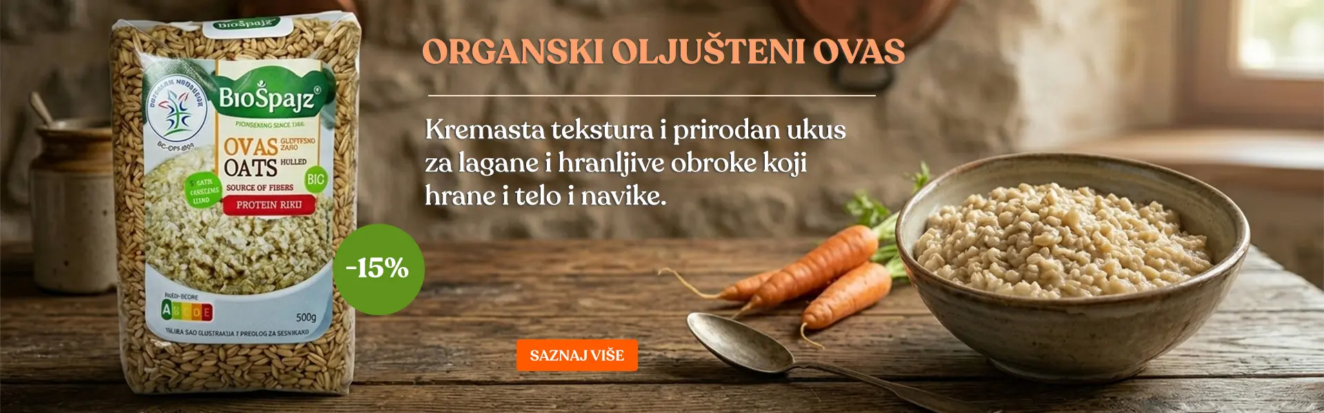 oljusteni ovas