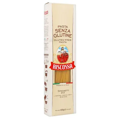 Testenina špagete (sert. bez glutena) 400 g Riscossa