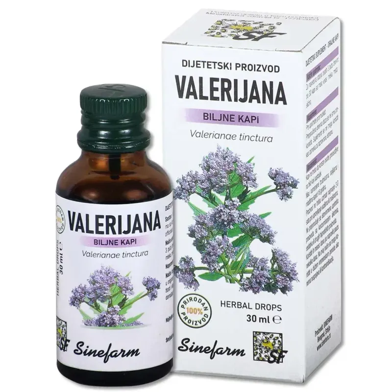 Valerijana kapi 30 ml Sinefarm