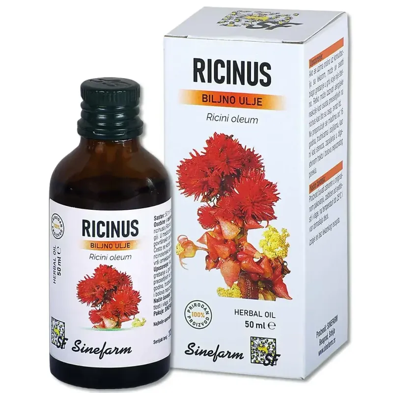 Ricinusovo ulje 50 ml Sinefarm