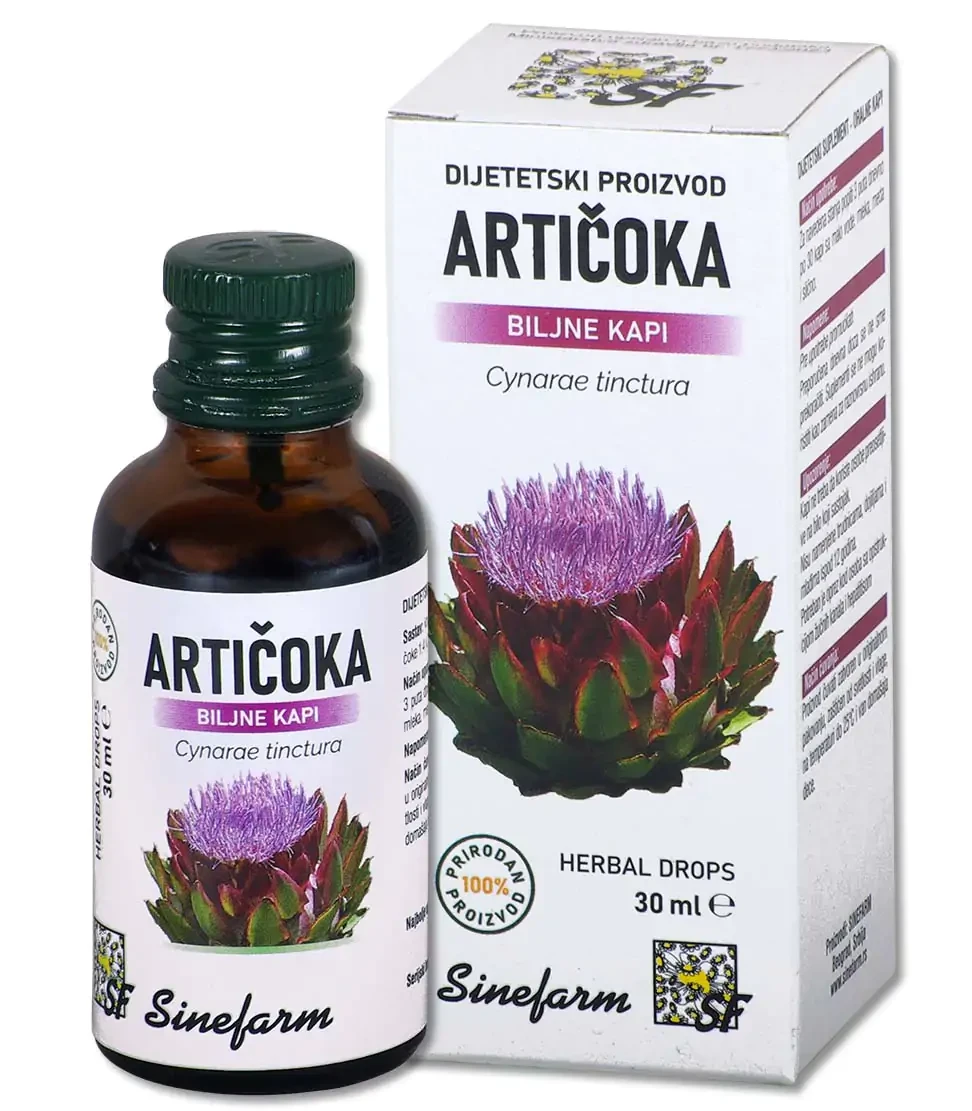 Kapi od artičoke 30 ml Sinefarm