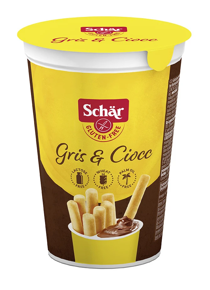 Grisini sa kakao kremom Gris & Ciocc (sert. bez glutena) 52 g Schar