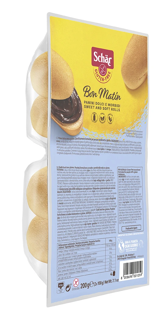 Bon Matin hlepčići (sert. bez glutena) 200 g Schar