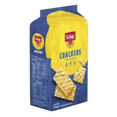 Krekeri (sert. bez glutena) 210 g Schar