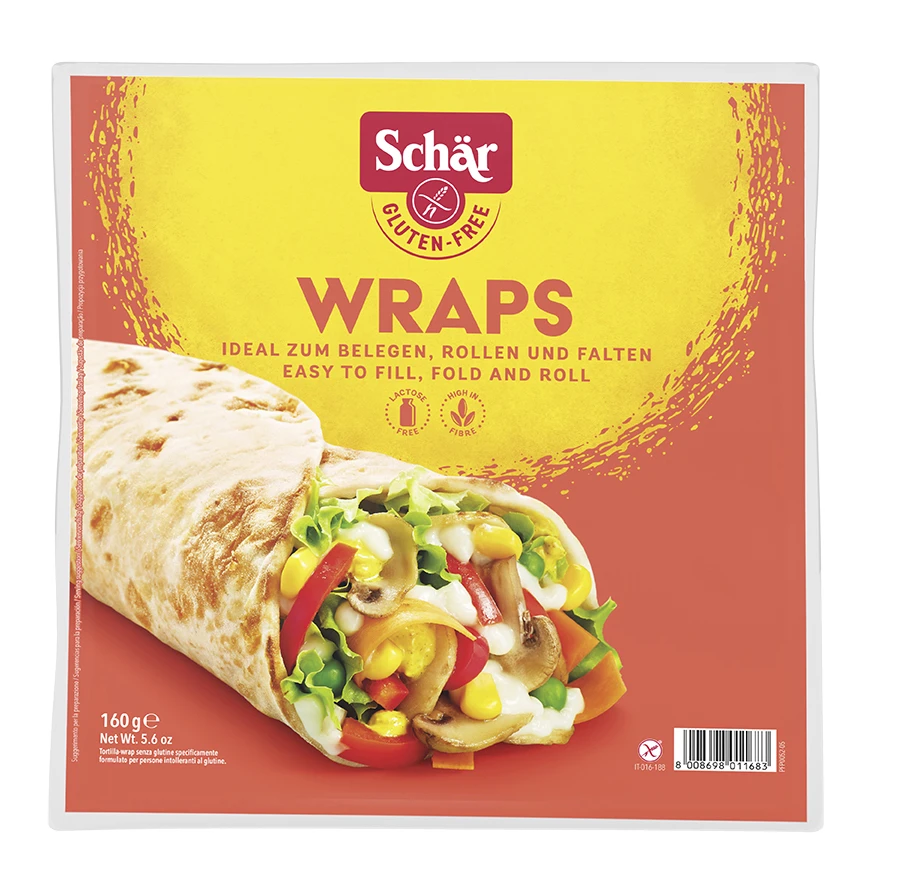 Tortilje (sert. bez glutena) 160 g Schar