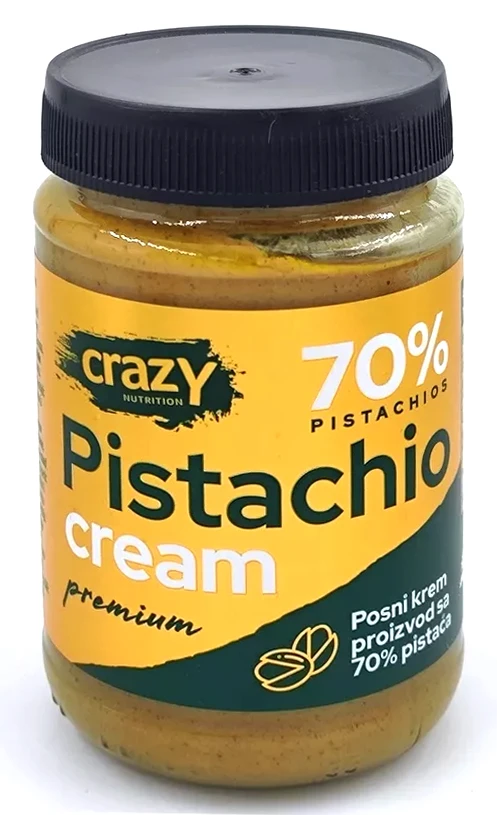 Krem od pistaća 70% 300 g Crazy Nutrition