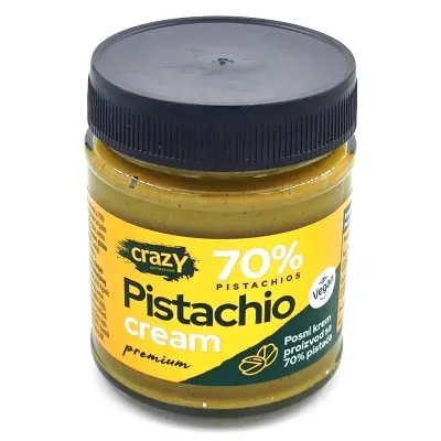 Krem od pistaća 70% 190 g Crazy Nutrition