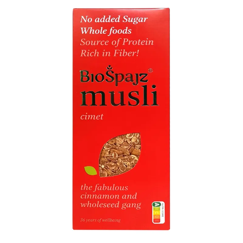 Musli - cimet 400 g Bio Špajz