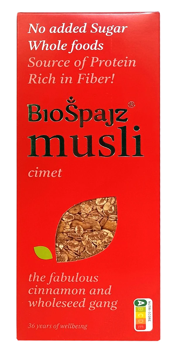 Musli - cimet 400 g Bio Špajz