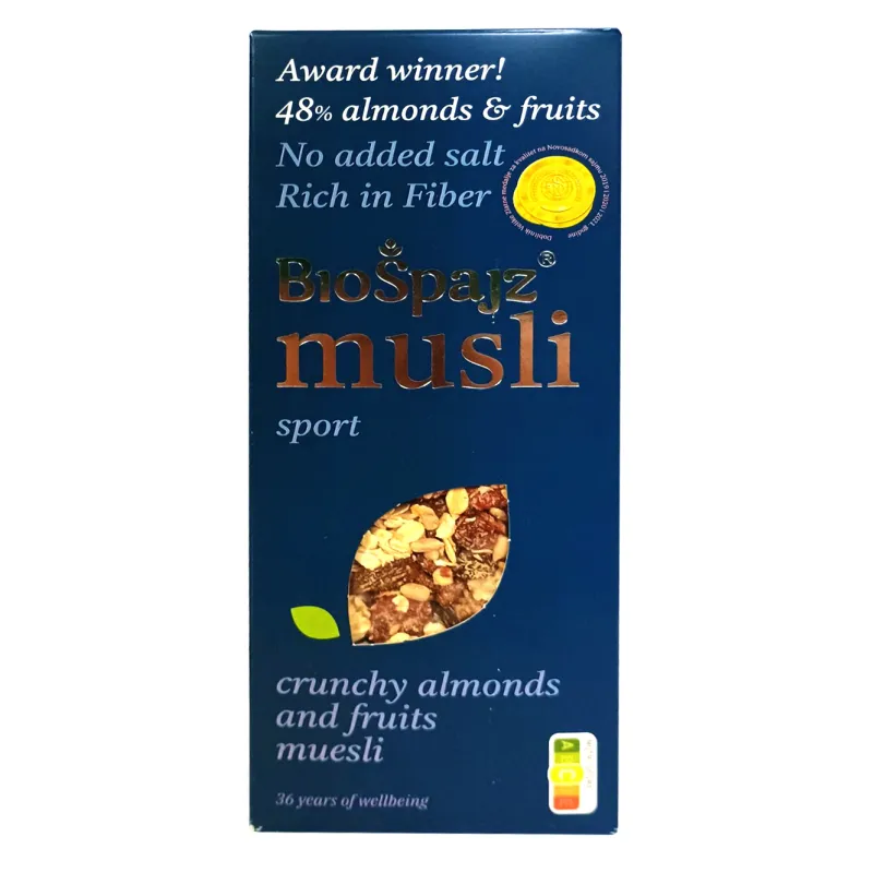Musli - sport 400 g Bio Špajz