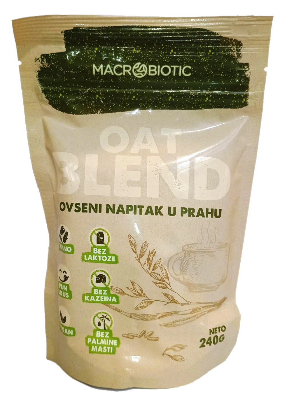 Ovseni napitak u prahu 240 g Blend Macrobiotic Prom