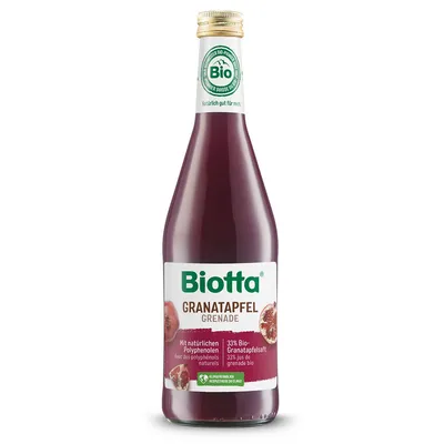 Mutni voćni sok od nara (organski proizvod) 500 ml Biotta