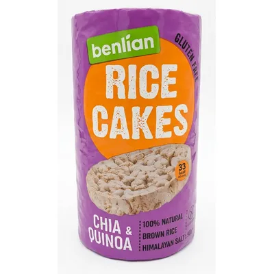 Pirinčane galete sa čija semenom i kinoom 100 g Benlian