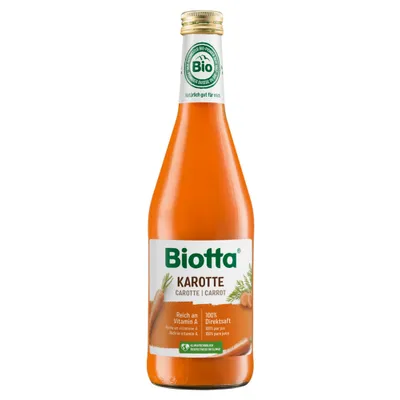 Mutni sok od šargarepe (organski proizvod) 500 ml Biotta