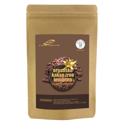 Sirovo kakao lomljeno zrno blago tostirano (organski proizvod) 100 g Superhrana