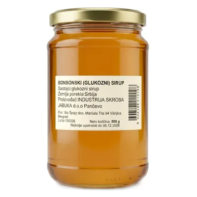 Bombonski sirup 500 g Industrija skroba Jabuka