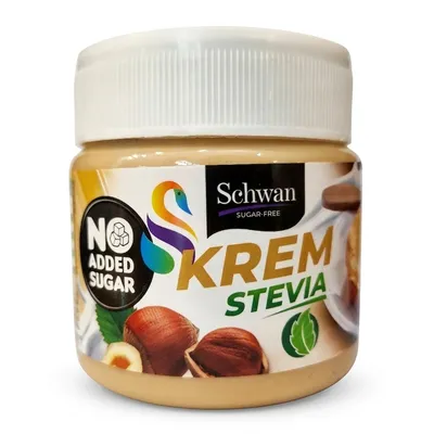 Beli krem stevija 200 g Schwan