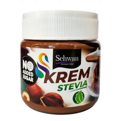 Lešnik crni krem sa kakaom stevijom 200 g Schwan