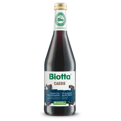 Nektar od crne ribizle (organski proizvod) 500 ml Biotta